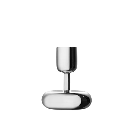 Nappula Candleholder, 4.25" Stainless Steel