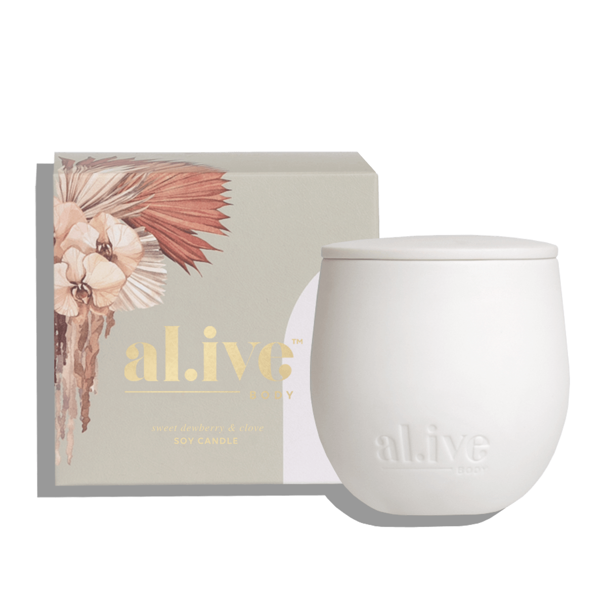 SWEET DEWBERRY & CLOVE SOY CANDLE