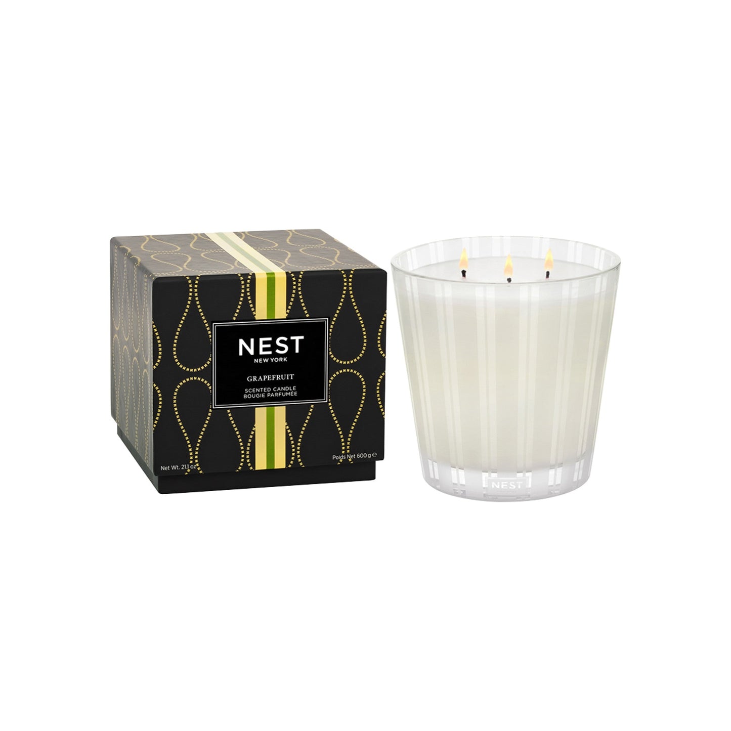 Nest Grapefruit Candle Size variant: 21.2 oz (3-Wick) main image.