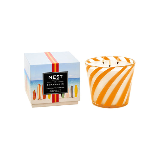Nest Gray Malin Sicilian Tangerine Candle Size variant: 21.2 oz (3-Wick)  main image.
